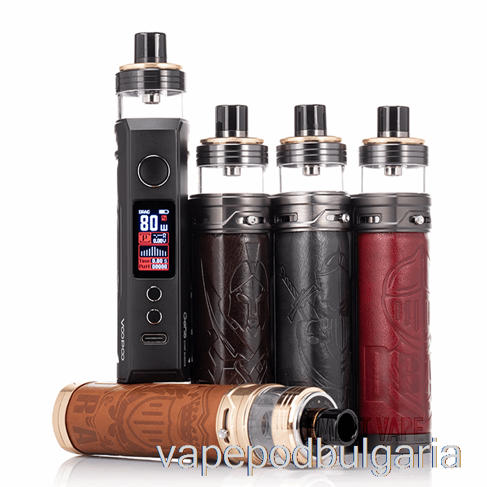 Vape Bulgaria Voopoo Drag X Pnp-x 80w Pod система сапфирено синьо